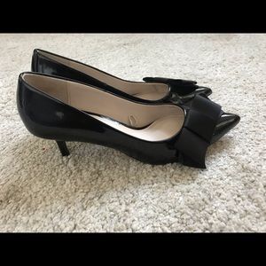 Cute Bow Kitten Heels